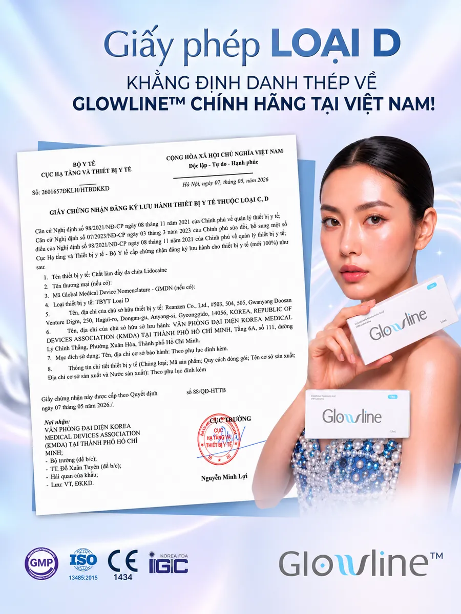 Giấy phép lưu hành loại D của Glowline